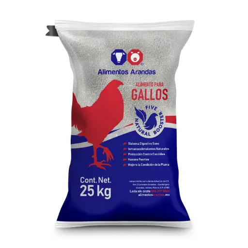 [PT0057] ARA MP GALLO TROYANO NEGRO 25 KGS